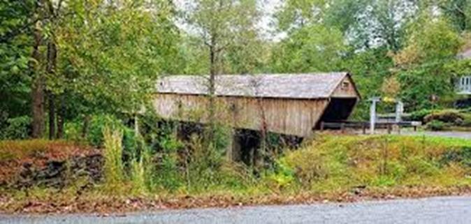 An image of the Concord Covered Bridge in Smyrna GA 